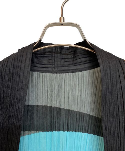 ISSEY MIYAKE（イッセイミヤケ）ISSEY MIYAKE (イッセイミヤケ) IKKO TANAKA (イッコウタナカ) ×IKKO TANAKA プリーツロングコート サイズ:3の古着・服飾アイテム