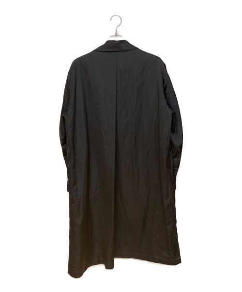 JIL SANDER（ジルサンダー）JIL SANDER (ジルサンダー) ライトステンカラーコート ブラック サイズ:46の古着・服飾アイテム