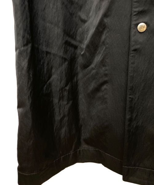 JIL SANDER（ジルサンダー）JIL SANDER (ジルサンダー) ライトステンカラーコート ブラック サイズ:46の古着・服飾アイテム