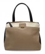 FURLAフルラ）の古着「ハンドバッグ　パイパールクス」｜ベージュ