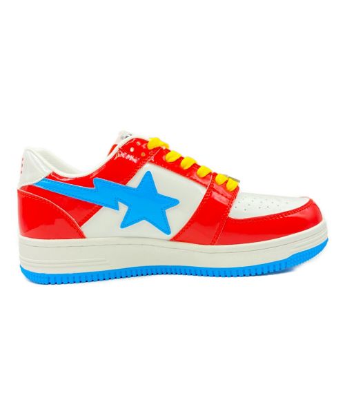 A BATHING APE（アベイシングエイプ）A BATHING APE (ア ベイシング エイプ) HELLO KITTY (ハローキティ) BAPE STA LOW レッド サイズ:27cm(US 9)の古着・服飾アイテム