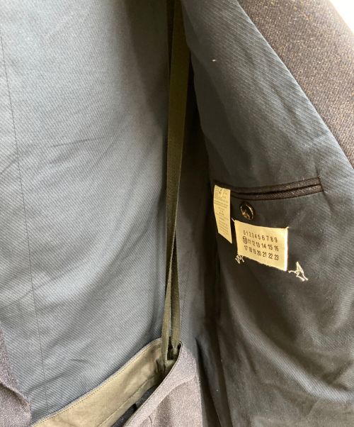 Maison Margiela（メゾンマルジェラ）Maison Margiela (メゾンマルジェラ) オールインワンセットアップ ネイビー サイズ:46の古着・服飾アイテム
