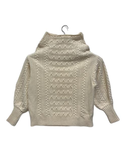 Plage（プラージュ）Plage (プラージュ) アランモックネックプルオーバー アイボリー サイズ:不明の古着・服飾アイテム