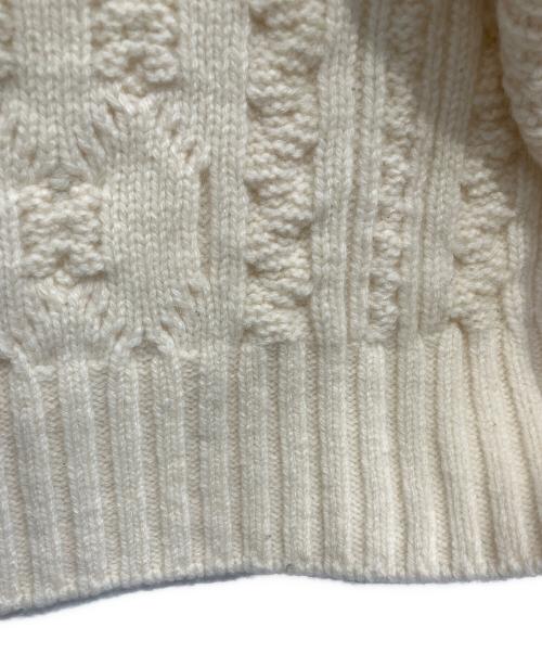 Plage（プラージュ）Plage (プラージュ) アランモックネックプルオーバー アイボリー サイズ:不明の古着・服飾アイテム