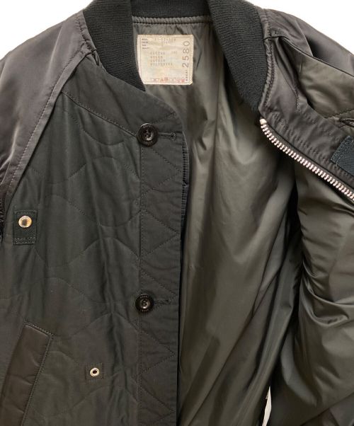sacai（サカイ）sacai (サカイ) Nylon Twill Blouson ブラック サイズ:2の古着・服飾アイテム