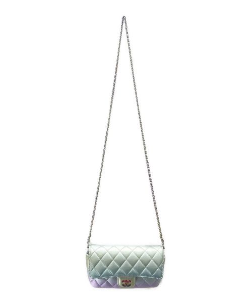 CHANEL（シャネル）CHANEL (シャネル) マトラッセチェーンショルダーアイウェアケース オーロラの古着・服飾アイテム