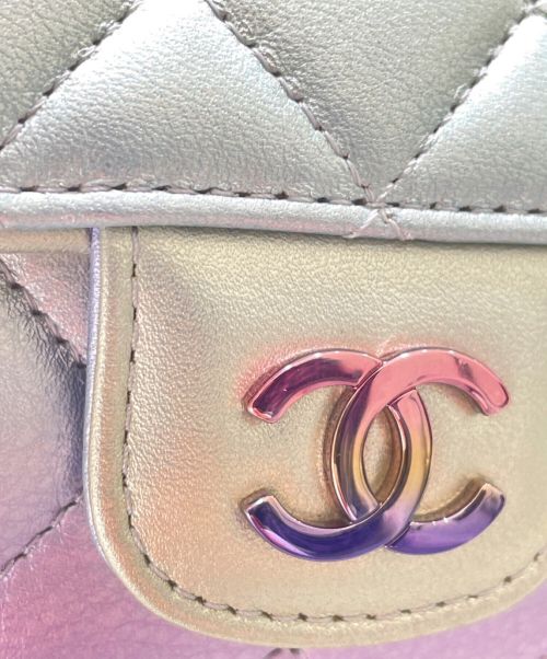 CHANEL（シャネル）CHANEL (シャネル) マトラッセチェーンショルダーアイウェアケース オーロラの古着・服飾アイテム