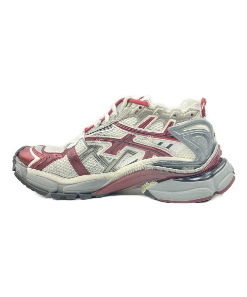 BALENCIAGA（バレンシアガ）BALENCIAGA (バレンシアガ) runner ホワイト×レッド サイズ:28.5cm （US 10.5）の古着・服飾アイテム