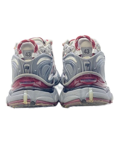 BALENCIAGA（バレンシアガ）BALENCIAGA (バレンシアガ) runner ホワイト×レッド サイズ:28.5cm （US 10.5）の古着・服飾アイテム