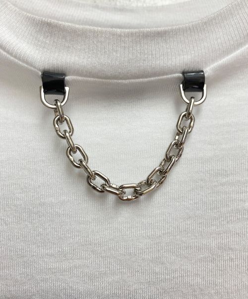 LOUIS VUITTON（ルイ ヴィトン）LOUIS VUITTON (ルイ ヴィトン) 反転ロゴプリントTシャツ ホワイト サイズ:XLの古着・服飾アイテム