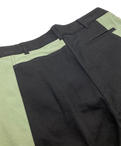 AIGLE（エーグル）AIGLE (エーグル) KOCHE (コシェ) ストレートパンツ オリーブ×ブラック サイズ:Ｍ 未使用品の古着・服飾アイテム