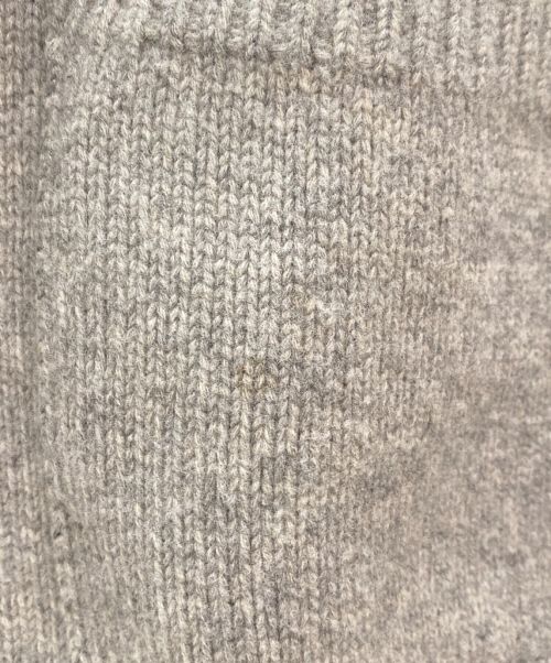 CELINE（セリーヌ）CELINE (セリーヌ) ニットカーディガン/フィービー期/Archive グレー サイズ:Sの古着・服飾アイテム