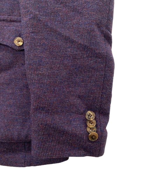 MAURIZIO BALDASSARI（マウリツィオバルダサーリ）MAURIZIO BALDASSARI (マウリツィオバルダサーリ) テーラードジャケット パープル サイズ:48の古着・服飾アイテム