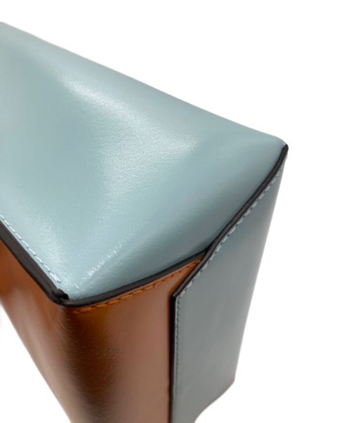 MARNI（マルニ）MARNI (マルニ) MUSEOミニバッグ 2ＷＡＹ ショルダーバッグ オレンジ×ブルーの古着・服飾アイテム