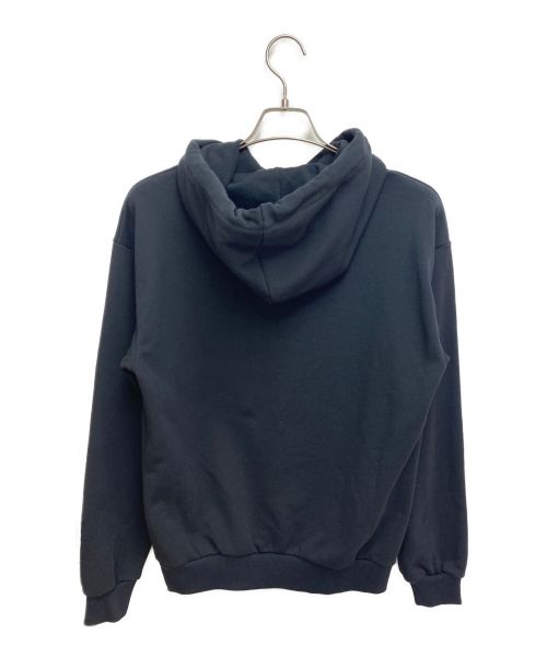 CELINE（セリーヌ）CELINE (セリーヌ) グラデーションCELINEプリント ルーズフィットフーディー ブラック サイズ:XS 未使用品の古着・服飾アイテム