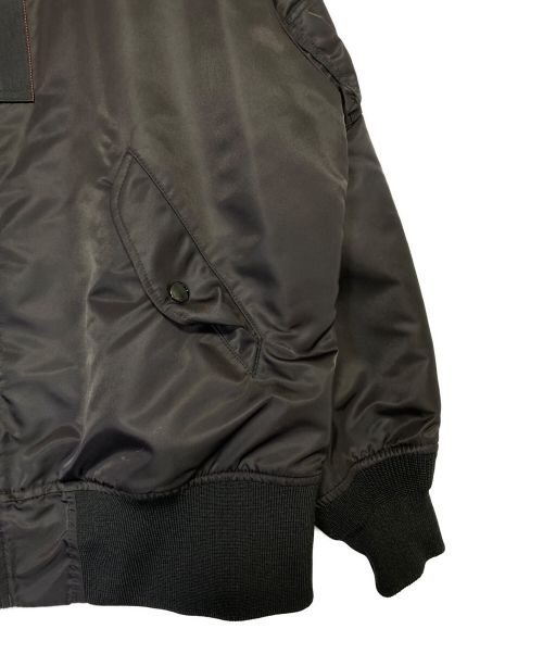 HYKE（ハイク）HYKE (ハイク) TYPE L-2A JACKET ブラック サイズ:XLの古着・服飾アイテム