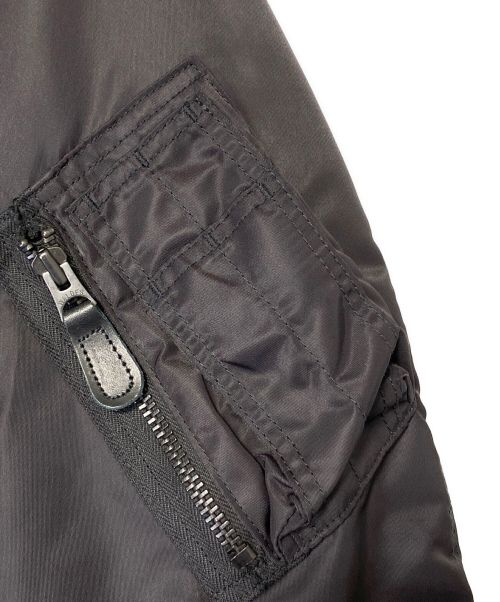 HYKE（ハイク）HYKE (ハイク) TYPE L-2A JACKET ブラック サイズ:XLの古着・服飾アイテム