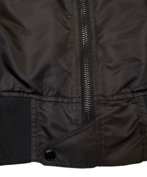 HYKE（ハイク）HYKE (ハイク) TYPE L-2A JACKET ブラック サイズ:XLの古着・服飾アイテム