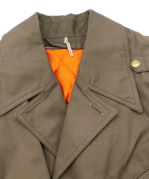 m's braque（エムズブラック）m's braque (エムズブラック) フィッシャーマンジャケット オリーブ サイズ:38の古着・服飾アイテム