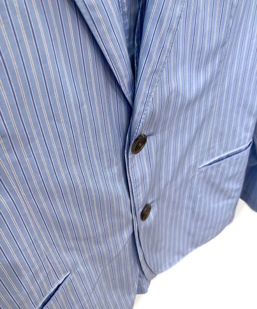HERMES（エルメス）HERMES (エルメス) コットンジャケット ブルー サイズ:46の古着・服飾アイテム