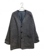 OAMC×Harris Tweedオーエーエムシー×ハリスツイード）の古着「19AW Collarless CORT」｜グレー