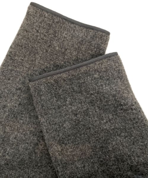 OAMC（オーエーエムシー）OAMC (オーエーエムシー) Harris Tweed (ハリスツイード) 19AW Collarless CORT  グレー サイズ:Sの古着・服飾アイテム