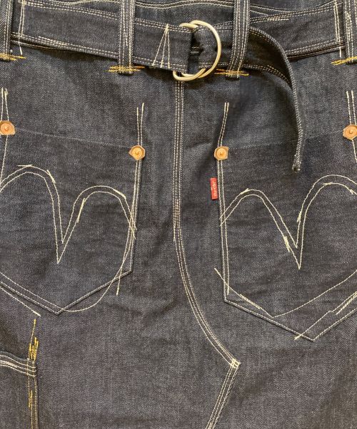 eYe COMME des GARCONS JUNYAWATANABE MAN（アイ コム デ ギャルソン ジュンヤ ワタナベ マン）eYe COMME des GARCONS JUNYAWATANABE MAN (コム デ ギャルソン ジュンヤ ワタナベ マン) LEVI'S (リーバイス) 22AW 再構築トレンチコート ベージュ サイズ:XSの古着・服飾アイテム