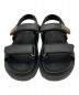 Christian Dior (クリスチャン ディオール) DIORACT サンダル ブラック サイズ:36 1/2：84800円