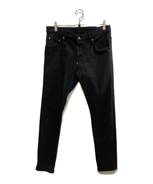 DSQUARED2（ディースクエアード）DSQUARED2 (ディースクエアード) SKATER JEAN ブラック サイズ:50の古着・服飾アイテム