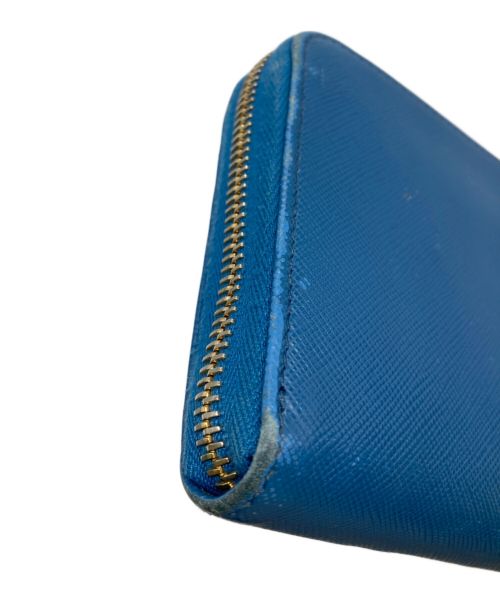 PRADA（プラダ）PRADA (プラダ) 長財布 ブルー サイズ:-の古着・服飾アイテム