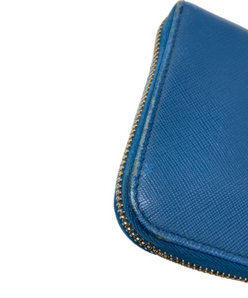 PRADA（プラダ）PRADA (プラダ) 長財布 ブルー サイズ:-の古着・服飾アイテム