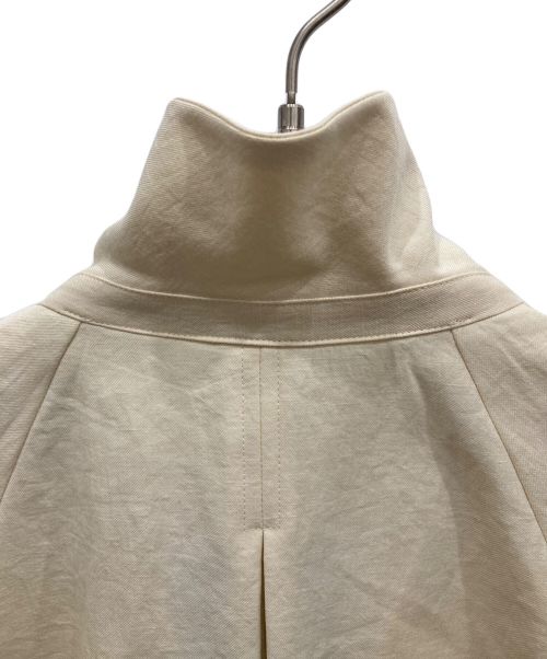 ANAYI（アナイ）ANAYI (アナイ) 23SS バイオツイルベルト付き半袖ジャケット アイボリー サイズ:38 未使用品の古着・服飾アイテム