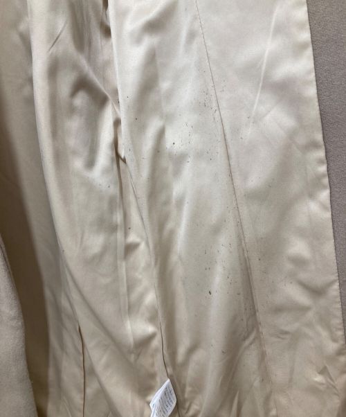 eimy istoire（エイミーイストワール）eimy istoire (エイミーイストワール) ロングスリムスリットコート ベージュ サイズ:Mの古着・服飾アイテム