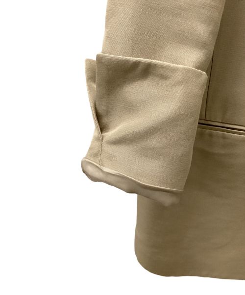 HAVEL studio（ハーヴェル スタジオ）HAVEL studio (ハーヴェル スタジオ) W／Si FORMAL JACKET ベージュ サイズ:-の古着・服飾アイテム