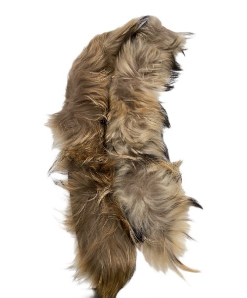 BACON（ベーコン）BACON (ベーコン) ファー付2WAY中綿ジャケット パープル サイズ:Sの古着・服飾アイテム