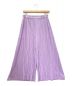 PLEATS PLEASE (プリーツプリーズ) プリーツスリッドワイドパンツ ラベンダー サイズ:4：49800円