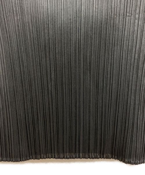 PLEATS PLEASE（プリーツプリーズ）PLEATS PLEASE (プリーツプリーズ) プリーツハイネックブラウス ブラック サイズ:3の古着・服飾アイテム