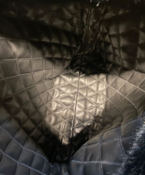 GIVENCHY（ジバンシィ）GIVENCHY (ジバンシィ) フェイクファーリバーシブルトートバッグ ブラックの古着・服飾アイテム