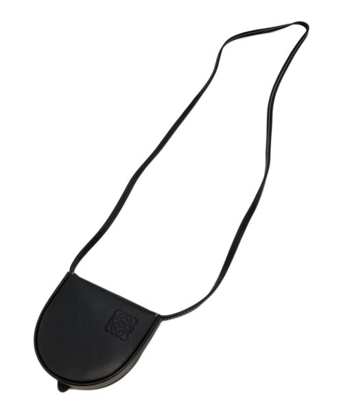 LOEWE（ロエベ）LOEWE (ロエベ) レザーコインケース ブラックの古着・服飾アイテム