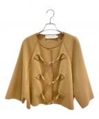 Christian Diorクリスチャン ディオール）の古着「ベルトニットケープ」｜ブラウン