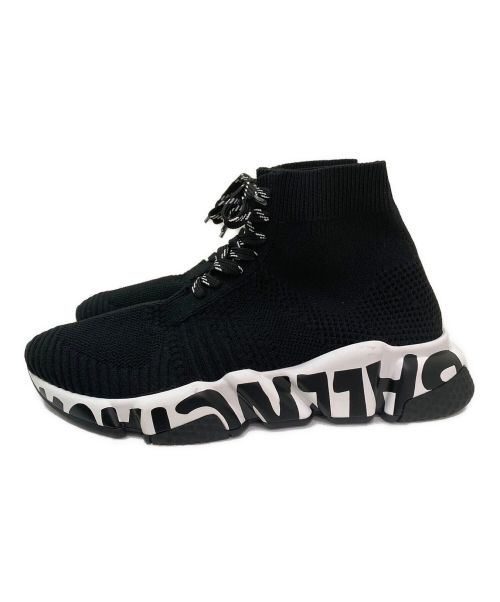 BALENCIAGA（バレンシアガ）BALENCIAGA (バレンシアガ) Speed Lace Up ブラック サイズ:25の古着・服飾アイテム