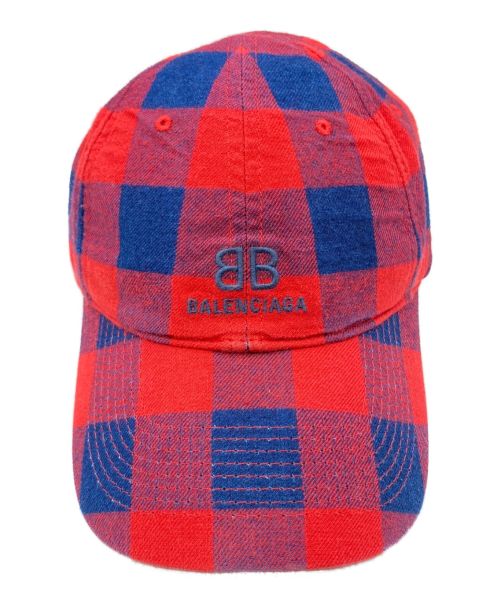BALENCIAGA（バレンシアガ）BALENCIAGA (バレンシアガ) Flannel Cap サイズ:SIZE L ( 59cm )の古着・服飾アイテム