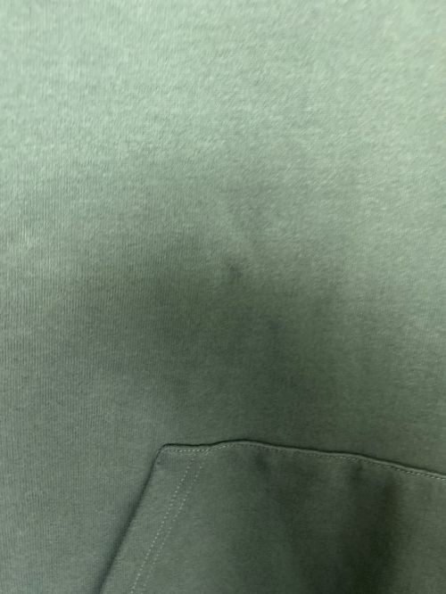 BALENCIAGA（バレンシアガ）BALENCIAGA (バレンシアガ) バックロゴプリント オーバーサイズフーディー グリーン サイズ:XSの古着・服飾アイテム