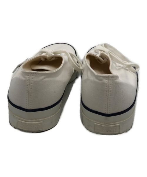 SHIPS by ASAHI（シップス バイ アサヒ）SHIPS by ASAHI (シップス バイ アサヒ) US NAVY デッキシューズ ホワイト サイズ:28の古着・服飾アイテム