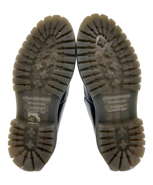 Alfredo BANNISTER（アルフレッドバニスター）Alfredo BANNISTER (アルフレッドバニスター) Uストラップシューズ ブラック サイズ:41の古着・服飾アイテム