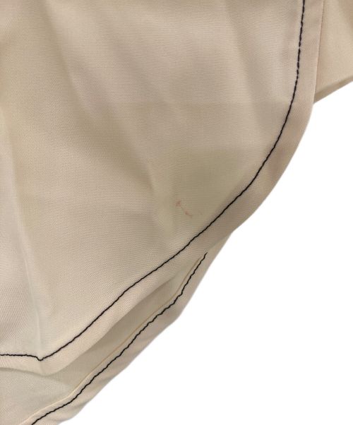 AKIKOAOKI（アキコアオキ）AKIKOAOKI (アキコアオキ) STUDIOUS (ステュディオス) 別注バルーンスリーブトップス ベージュ サイズ:Freeの古着・服飾アイテム