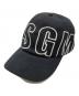 MSGM（エムエスジーエム）の古着「ロゴキャップ」｜ブラック