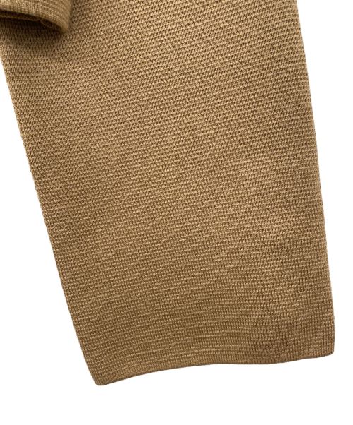 Noble（ノーブル）Noble (ノーブル) 配色トリミングミラノリブショートジャケット ベージュ サイズ:-の古着・服飾アイテム