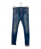 DSQUARED2ディースクエアード）の古着「SUPER TWINKY JEANS」｜インディゴ