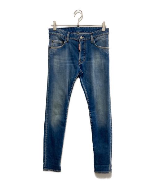 DSQUARED2（ディースクエアード）DSQUARED2 (ディースクエアード) SUPER TWINKY JEANS インディゴ サイズ:42の古着・服飾アイテム